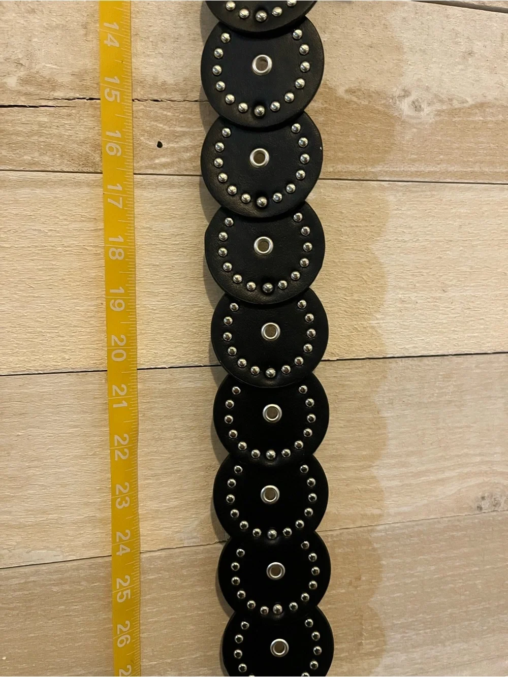 Haute Hippie Belt Western Boho Cowboy Circular Disc - Picture 4 of 8
